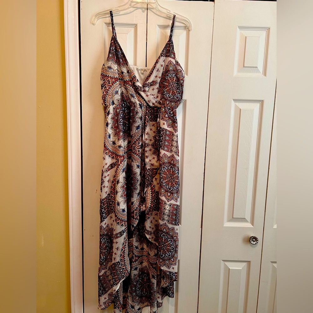 Charoltte Russe Adjustable Strap High Low Dress